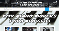 Desktop Screenshot of citypianomovers.com